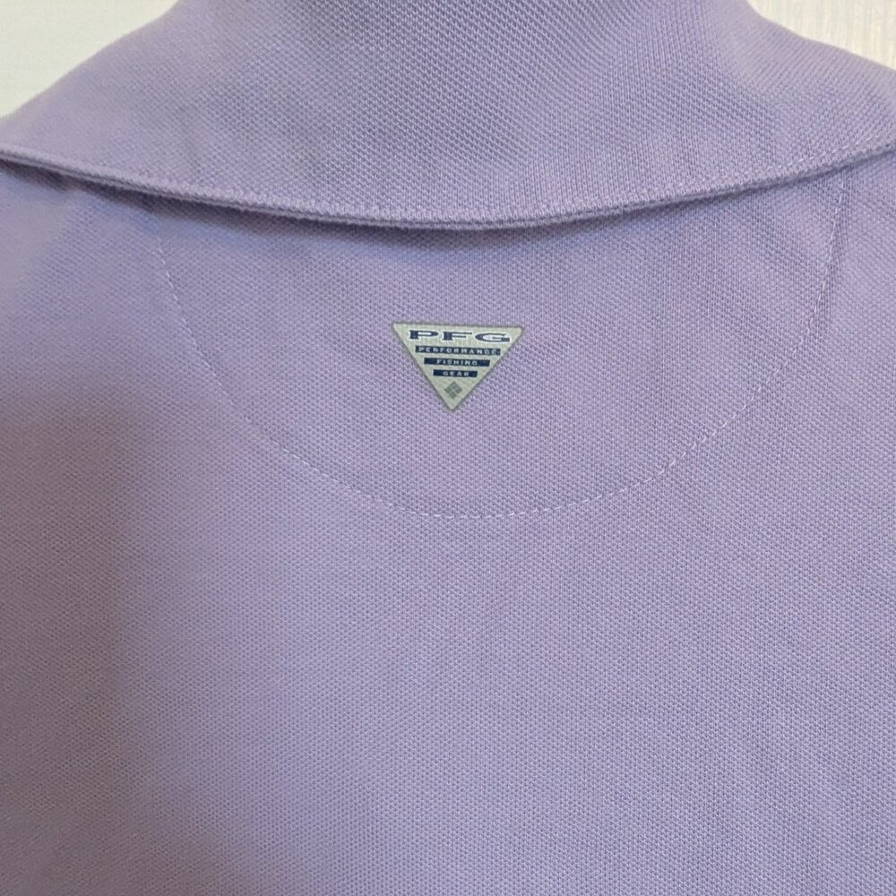 Columbua | PFG Lavender Sleeveless Polo Shirt | M | SPF 50+ | EUC